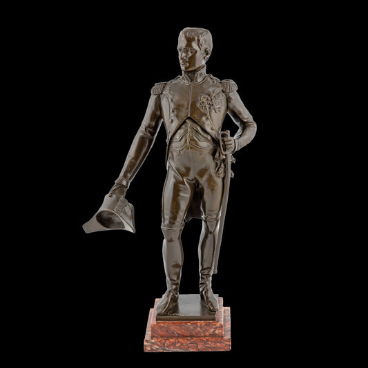 Escultura de Napoleão em bronze, por Céciani