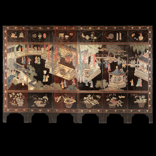 Biombo Coromandel, século XVIII–XIX
