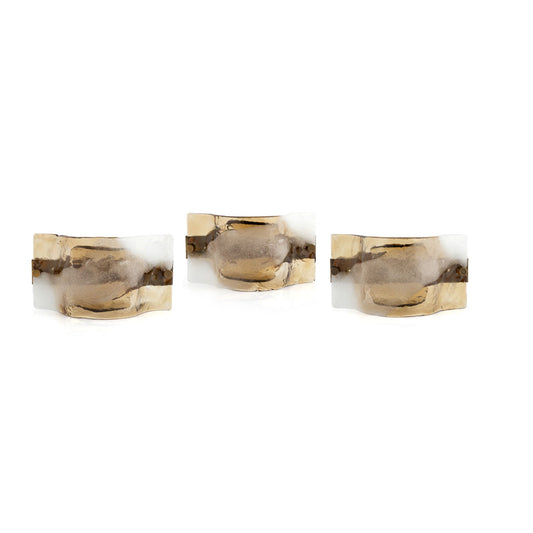 SET OF THREE SCONCES BY CARLO NASON FOR MAZZEGA