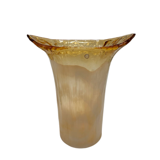 Vaso Escultórico em Vidro de Murano da La Murrina, Itália, Anos 80