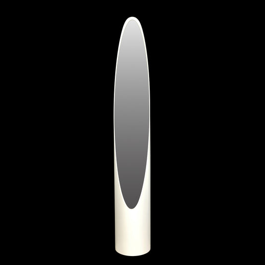 ESPEJO DE PIE LIPSTICK BLANCO