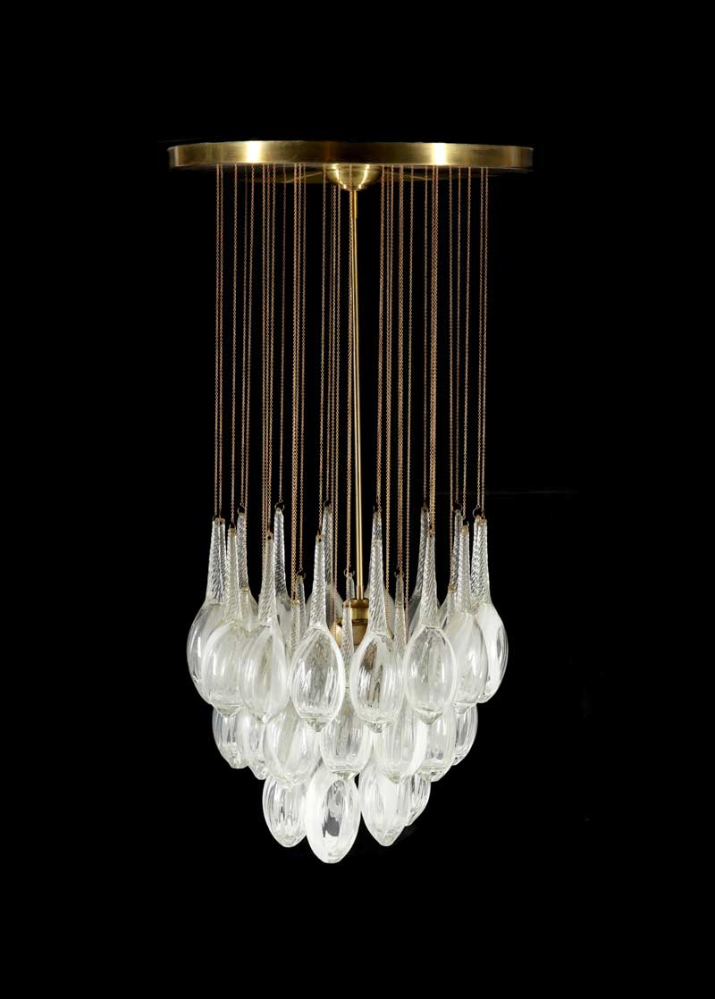 CEILING LAMP BY CARLO NASON FOR MAZZEGA