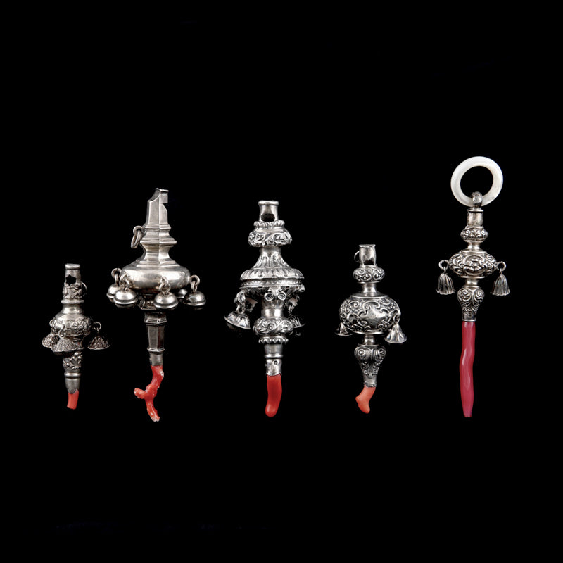 10 Victorian rattles with whistle – Marcos&Marcos - Galeria de arte e ...