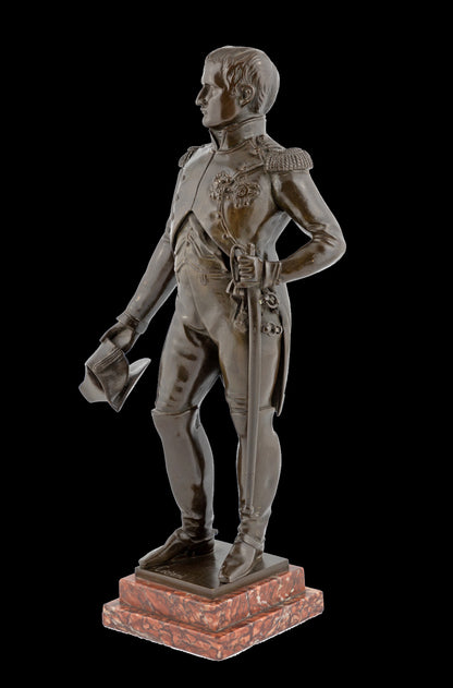 Escultura de Napoleão em bronze, por Céciani