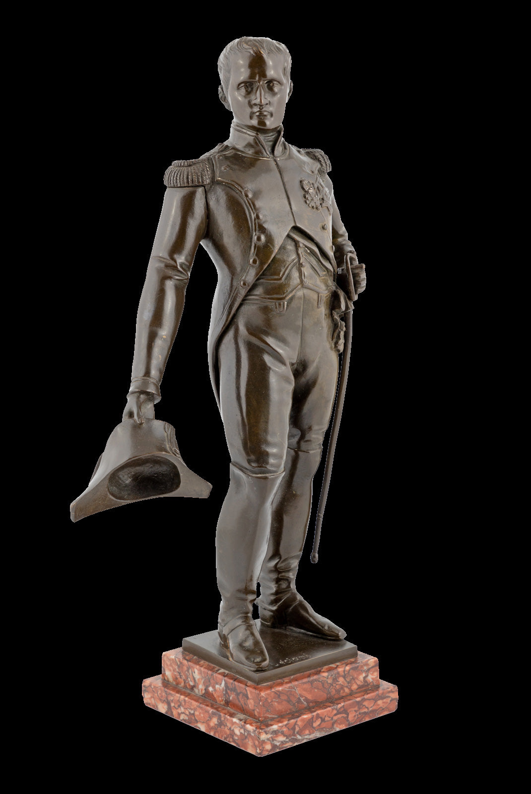 Escultura de Napoleão em bronze, por Céciani