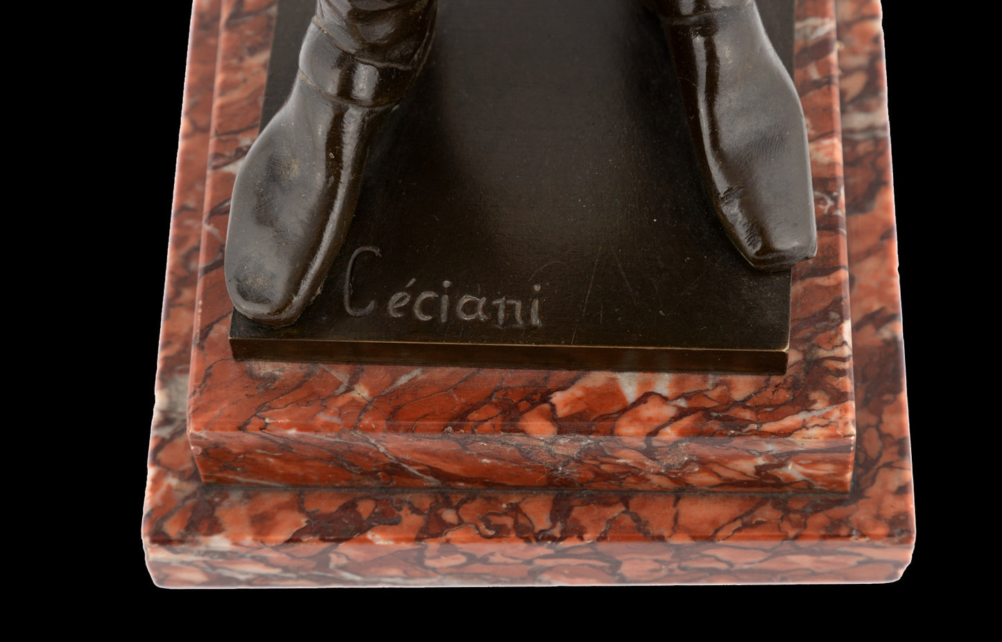 Escultura de Napoleão em bronze, por Céciani