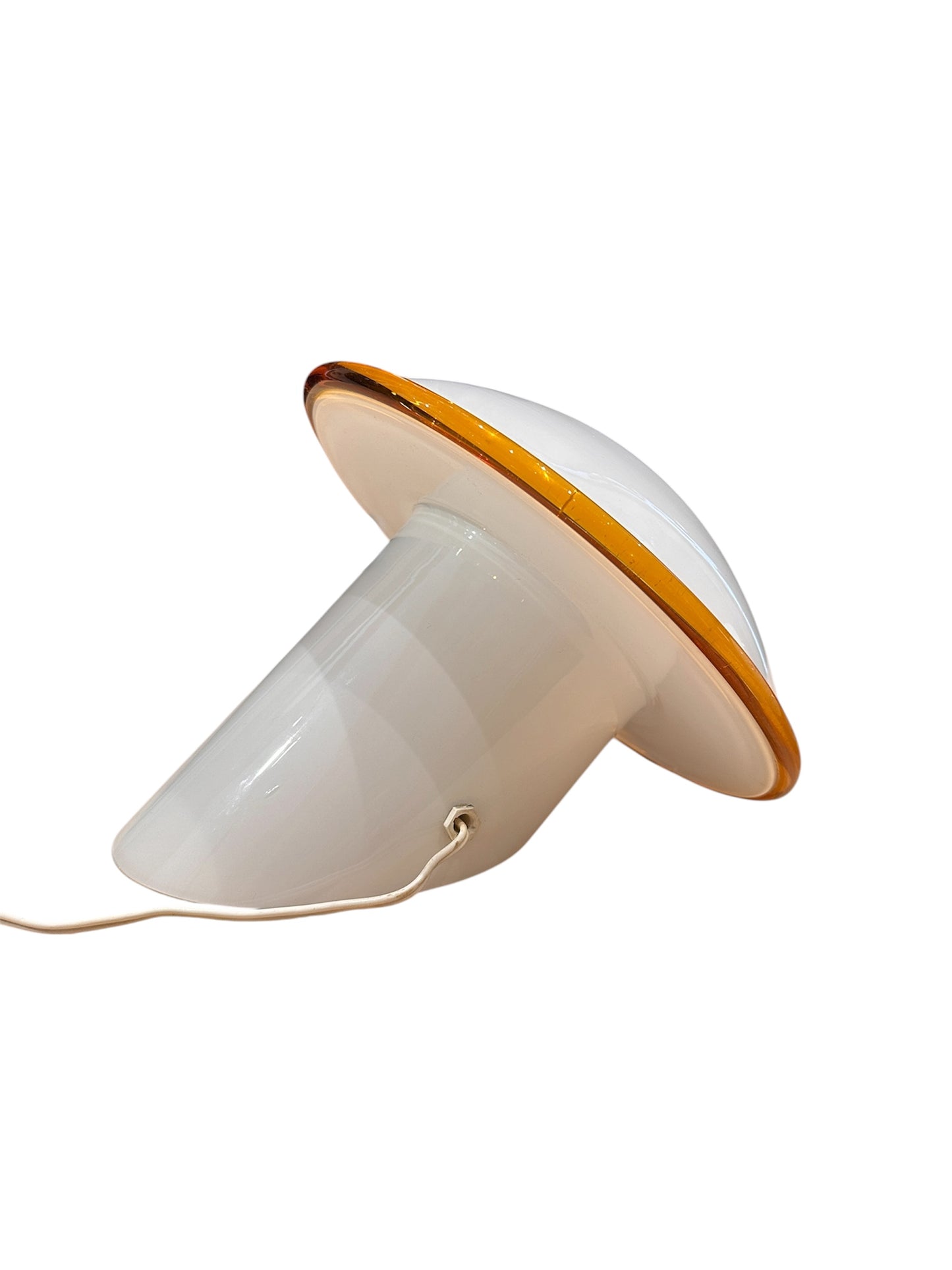 Pair of Vasetto model table lamps by Vistosi, Italy, 1970s